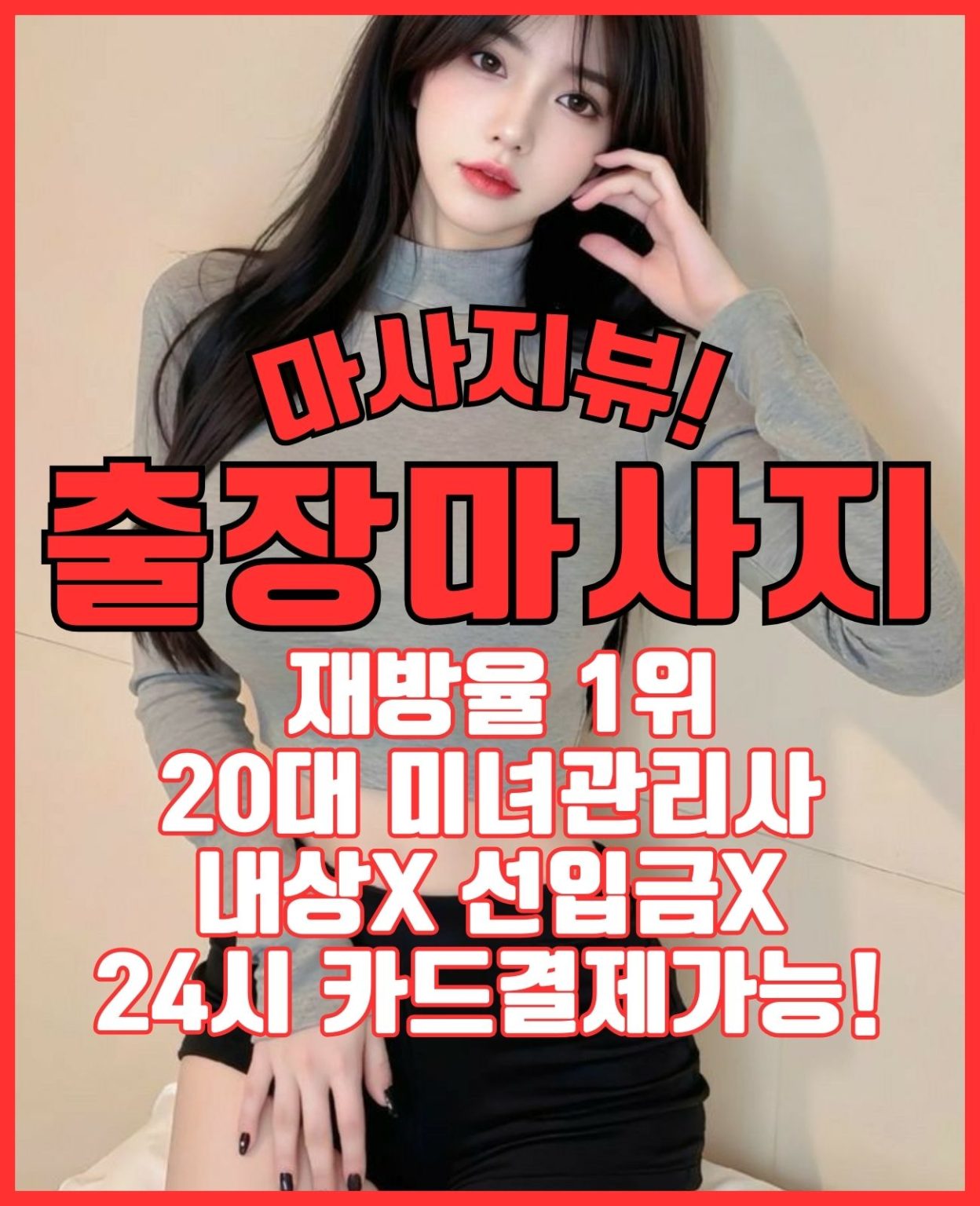 언제 어디서나 즐기는 출장마사지
바쁜 하루가 끝나면, 몸과 마음의 피로를 한 번에 풀어주는 출장마사지만한 것이 없습니다.
전문 테라피스트가 고객이 있는 곳으로 직접 방문해, 호텔·자택·오피스텔 등에서 편하게 마사지를 받을 수 있습니다.
신뢰할 수 있는 <a href=